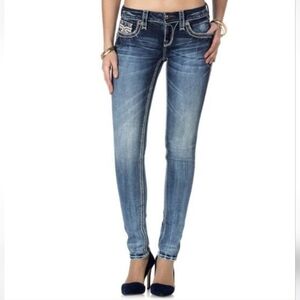 Rock Revival Sun Skinny Jeans Size 27